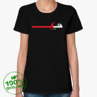 Женская футболка органик