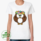 Женская футболка органик