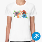 Женская спортивная футболка