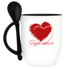 Кружка с ложкой