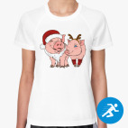 Женская спортивная футболка