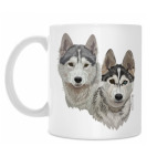 Хаски. Собаки.