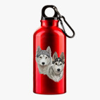 Металлическая бутылка 400 мл UV-DTF