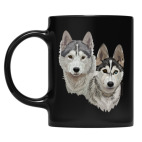 Кружка цветная UV-DTF