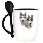 Кружка с ложкой