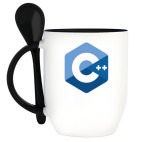 Кружка с ложкой