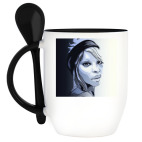 Кружка с ложкой