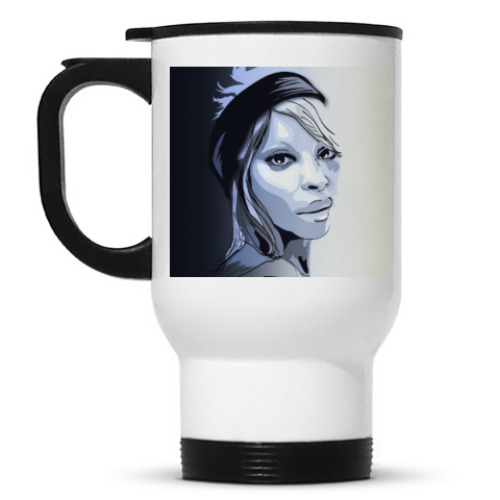 Кружка-термос с принтом gerla