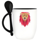 Кружка с ложкой