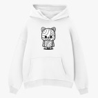 Толстовка худи оверсайз