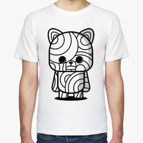 Футболка с принтом Мишка мумия