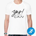 Мужская спортивная футболка