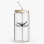 Банка с бамбуковой крышкой