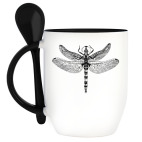 Кружка с ложкой