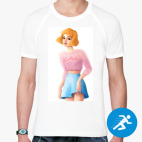 Мужская спортивная футболка