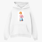 Толстовка худи оверсайз