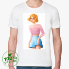 Мужская футболка органик