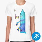 Женская спортивная футболка