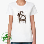 Женская футболка органик