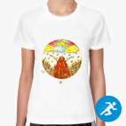 Женская спортивная футболка