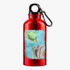 Металлическая бутылка 400 мл UV-DTF