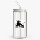 Банка с бамбуковой крышкой