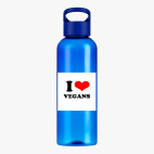 Прозрачная спортивная бутылка