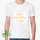 Мужская футболка органик