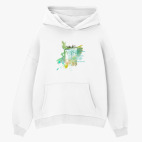 Толстовка худи оверсайз