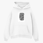 Толстовка худи оверсайз