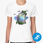 Женская спортивная футболка