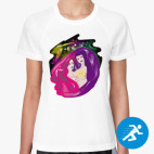 Женская спортивная футболка