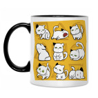 Кружка двухцветная