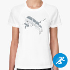 Женская спортивная футболка