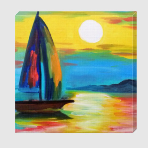 Холст с принтом Рассвет