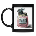 Кружка цветная UV-DTF