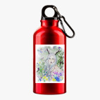 Металлическая бутылка 400 мл UV-DTF