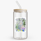 Банка с бамбуковой крышкой