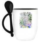 Кружка с ложкой