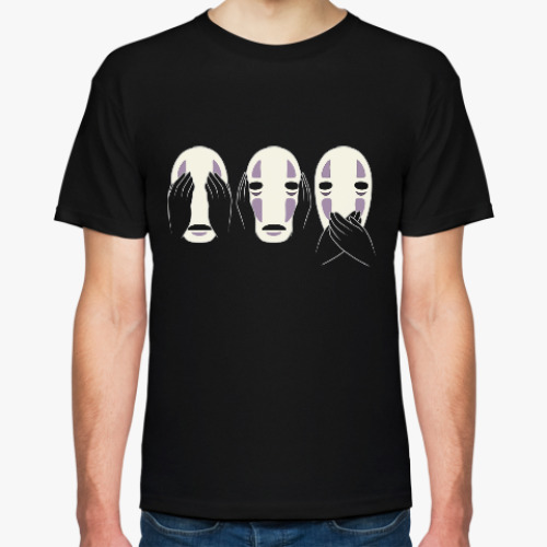 Футболка с принтом Без Лица (Унесенные Призраками)