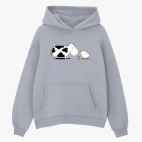 Толстовка худи оверсайз