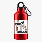 Металлическая бутылка 400 мл UV-DTF