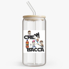 Банка с бамбуковой крышкой