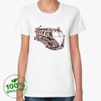 Женская футболка органик