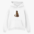 Толстовка худи оверсайз