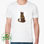 Мужская футболка органик