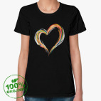 Женская футболка органик