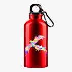 Металлическая бутылка 400 мл UV-DTF