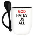 Кружка с ложкой