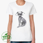 Женская футболка органик